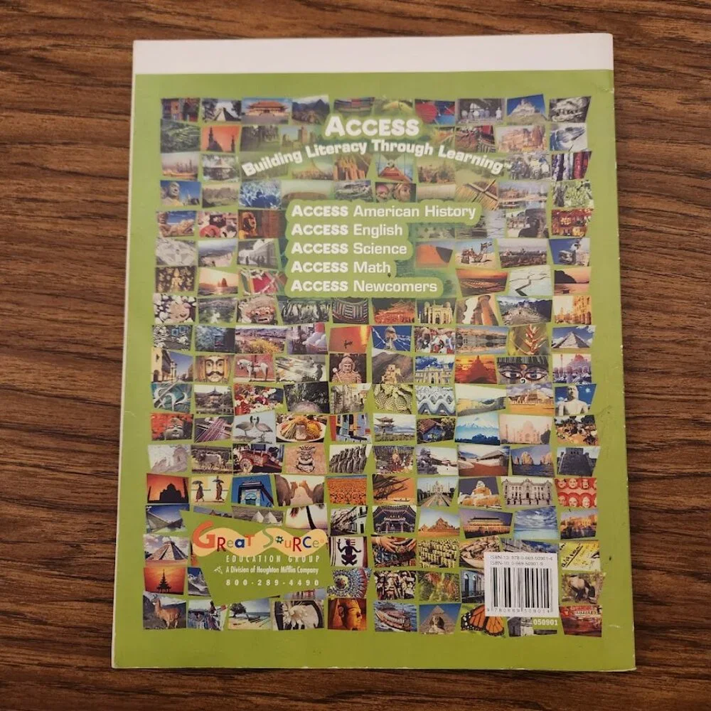 Science Access Building Literacy Through Learning Student Activity Journal Book